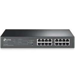 Switch Tp-Link Tl-Sg1016Pe/ 16 Puertos/ Rj45 10/100/1000/ Po