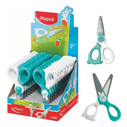 C/20 TISORES KIDICUT 12CM FIBRA DE VIDRIO MAPED
