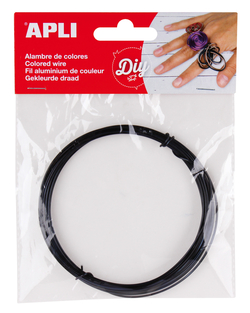 C/5 HILO ALAMBRE NEGRE 1,55MM X 5M