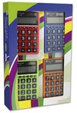 EXP 16 CALCULADORA DE BOLSILLO BISMARK C-50 8 DIGITOS SURT