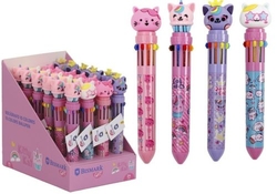 EXP 24 CANETAS 10 CORES DREAM CATS