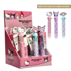 EXP 16 STYLO 10 COULEURS HELLO KITTY ASSORTIMENTS