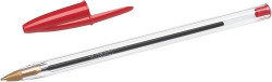 boligrafo bic cristal rojo
