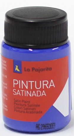 BOX OF 6 CUPS SATIN PAINT LA PAJARITA ULTRAMARINE BLUE L11