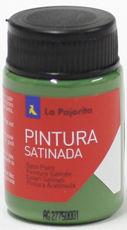 BOX OF 6 CUPS SATIN PAINT LA PAJARITA MOUNTAIN GREEN L16