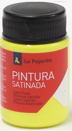 C/6 POT PINTURA SATINADA LA PAJARITA GROC LIMON L01