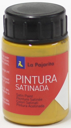 BOX OF 6 SATIN PAINT LA PAJARITA RUSTY YELLOW L03