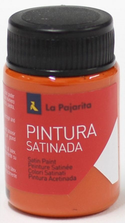 BOX OF 6 SATIN PAINT LA PAJARITA ORANGE L06
