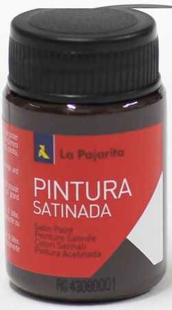 C/6 FRASCO PINTURA ACETINADA A PAJARITA CASTANHO L10