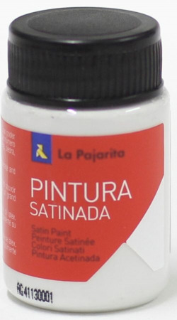 C/6 FRASCO PINTURA ACETINADA A PAJARITA CINZENTO PRATA L19
