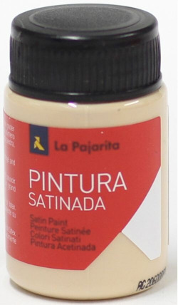 BOX OF 6 BOTTLES SATIN PAINT LA PAJARITA BEIGE L28