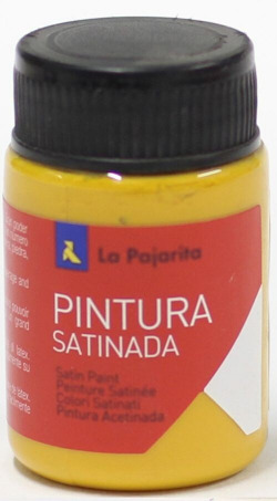 BOX OF 6 BOTTLES SATIN PAINT LA PAJARITA PUMPKIN L31