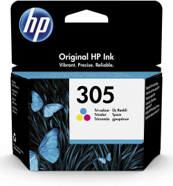 CARTUXO TINTA ORIGINAL HP 305 TRICOLOR