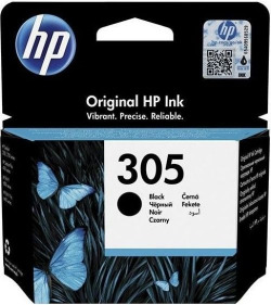 CARTUXO TINTA ORIGINAL HP 305 NEGRE 3YM61AE