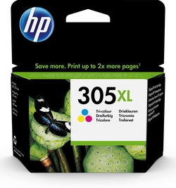 CARTUXO TINTA ORIGINAL HP 305XL COLOR 3YM63AE