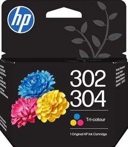 CARTUXO TINTA ORIGINAL HP 302  304 TRICOLOR