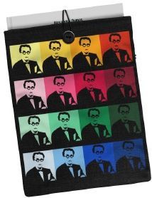 MICA ALMOFADADA PARA LIVROS CASTELAO WARHOL 21X28CM