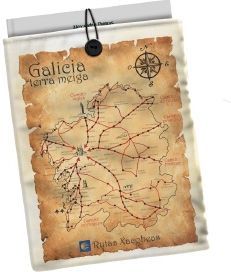 GAINE ACOLCHADA POUR LIBROS RUTAS XACOBEAS 21X28CM
