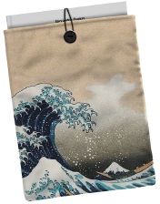 PADDED BOOK COVER OLA HOKUSAI 21X28CM