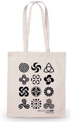 BORSA TRISCELES GALICIAN ART NATURAL