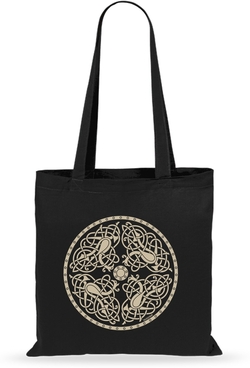 BORSA NUDO CELTICO NEGRE