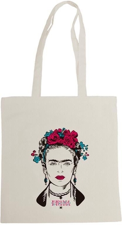BORSA FRIDA KAHLO NATURAL