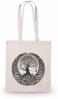 BORSA ARBOL DE LA VIDA NATURAL
