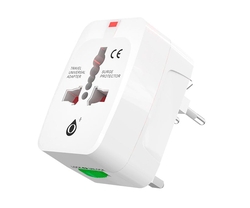 Jc A5517 / Adaptador Enchufe Universal De Viaje A Conector E