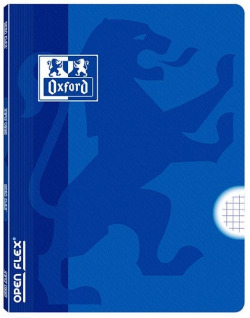 PACK/10 NOTEBOOK OPENFLEX A4 48H 90G SQUARE 4X4 BLUE T. PLAST