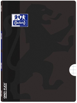 PACK/10 OPENFLEX NOTEBOOK A4 48H. 90G. SQUARE 5X5 2M BLACK