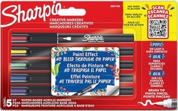 ESTOIG 5 RETOLADORS SHARPIE CREATIVE MARKER PUNTA PINCEL