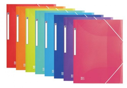 PACK/10 CAPA PP A3+ BORRACHAS ABAS URBAN CORES SORTIDOS