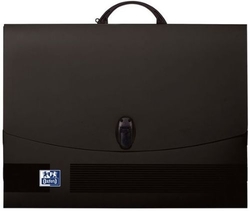 MALETIN PORTE-DOCUMENTS AVEC ASA PP A3 COULEUR NOIR