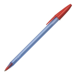 C/50 CANETA BIC CRISTAL SOFT VERMELHO