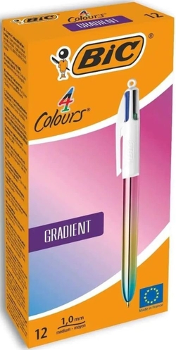 C/12 PENS 4 COLORS GRADIENT TIP 1MM