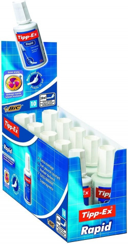C/10 CORRECTOR TIPP-EX RAPID POT 20ML.