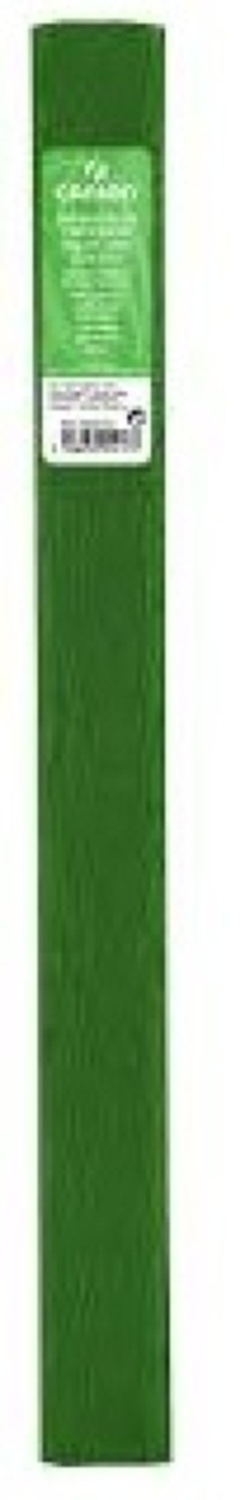 CONTINUOUS ROLL CRESPON PAPER 50X250CM FERN GREEN 32G