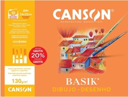 MINIPACK 8+2 LAMINAS DESENHO BASIK A4+ 130G COM RECUADRO