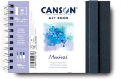 QUADERN CANSON MONTVAL 14,8X21CM 20H 300G GRANO FI