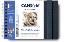 QUADERN CANSON MIX MEDIA ARTIST 14,8X21 28H 300G G. FI