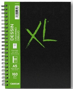 BLOCO DE DESENHO CANSON XL DRAWING BRANCO A5 60H 160G