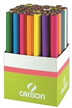 EXP 50 ROLO PAPEL SEDA 50X500CM 20G FORNECIDO CANSON