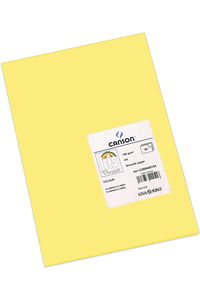 PACK OF 50 IRIS CARDBOARD A4 185G LIME YELLOW