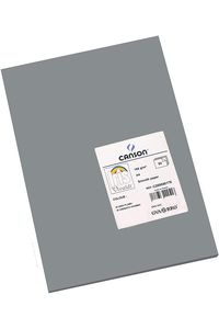 PACK/50 CARTOLINAS IRIS A4 185G. CINZENTO PLOMO