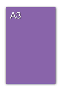 PAQ/50 CARTOLINAS IRIS A3 185G. VIOLETA
