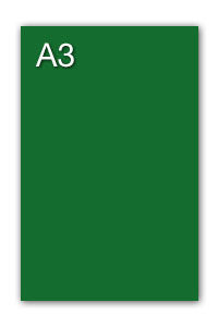 PAQ/50 CARTOLINAS IRIS A3 185G. VERDE AMAZONAS