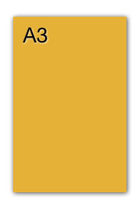 PAQ/50 CARTOLINES IRIS A3 185G. CUERO