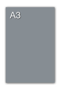 PAQ/50 CARTOLINAS IRIS A3 185G. GRIS PLOMO