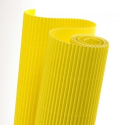 ROLO CARTON ONDULADO 50X70CM 300G AMARELO LIMON CANSON