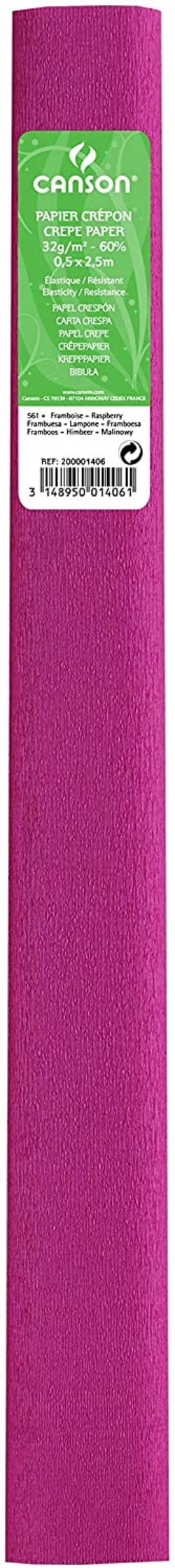 ROTLLO PAPER SEDA 50X500CM 20G FUCSIA CANSON